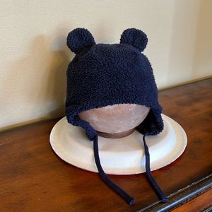 Hanna fleece bear beanie